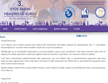 Tablet Screenshot of evdebakimhemsireligikursu.com